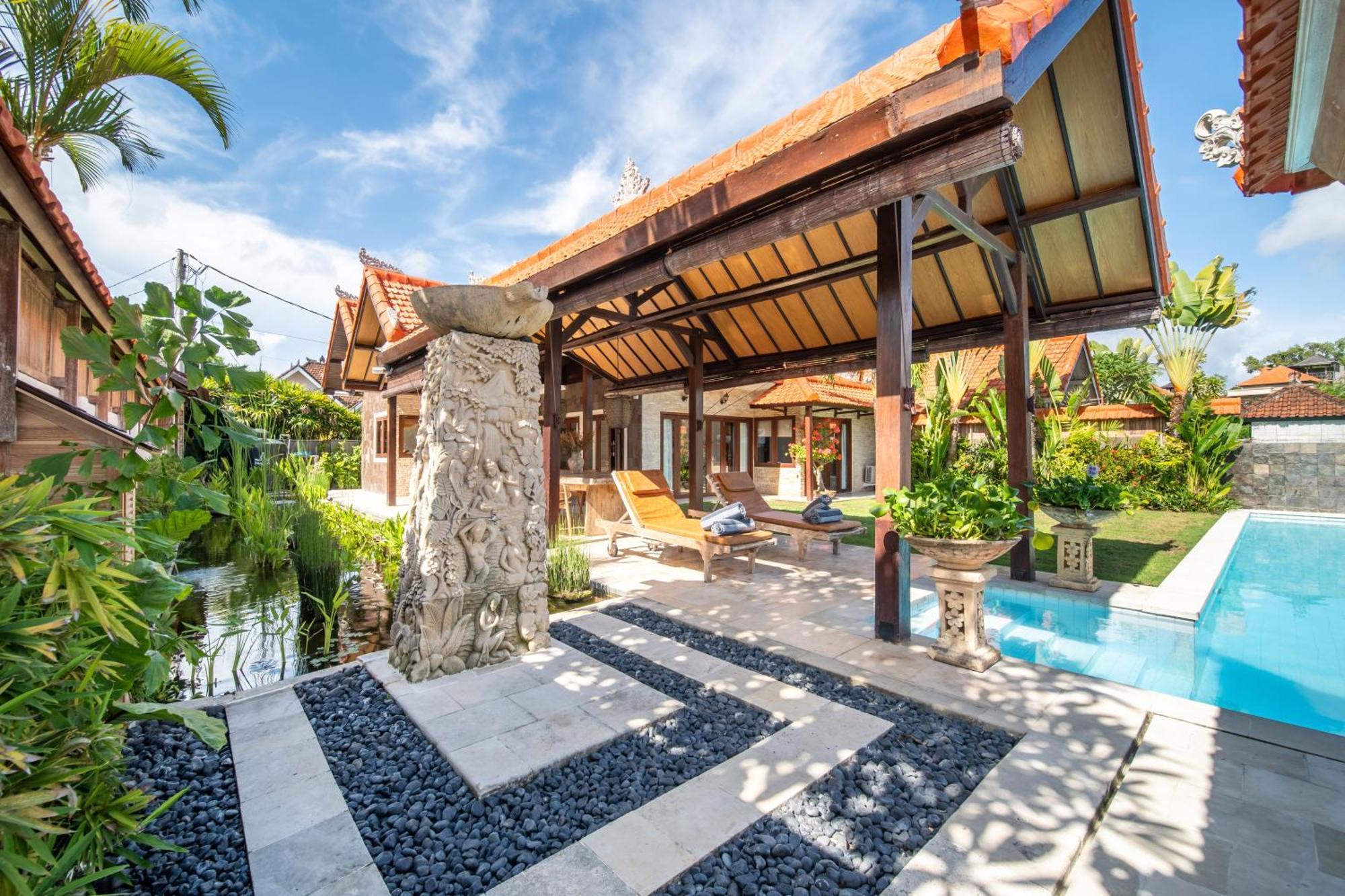 Tropical Villa Asmara - 400Sqm Garden Oasis With Large Pool And Scenic Views Uluwatu Exterior foto