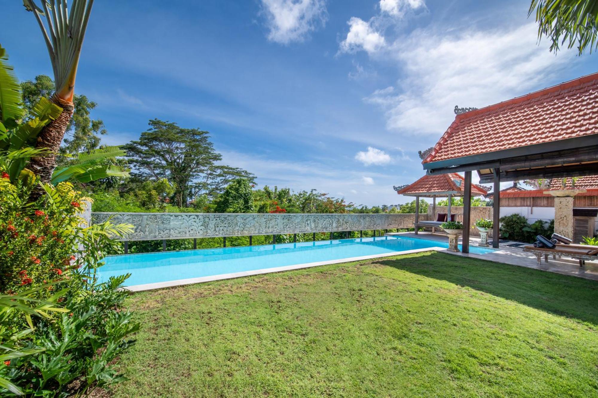 Tropical Villa Asmara - 400Sqm Garden Oasis With Large Pool And Scenic Views Uluwatu Exterior foto